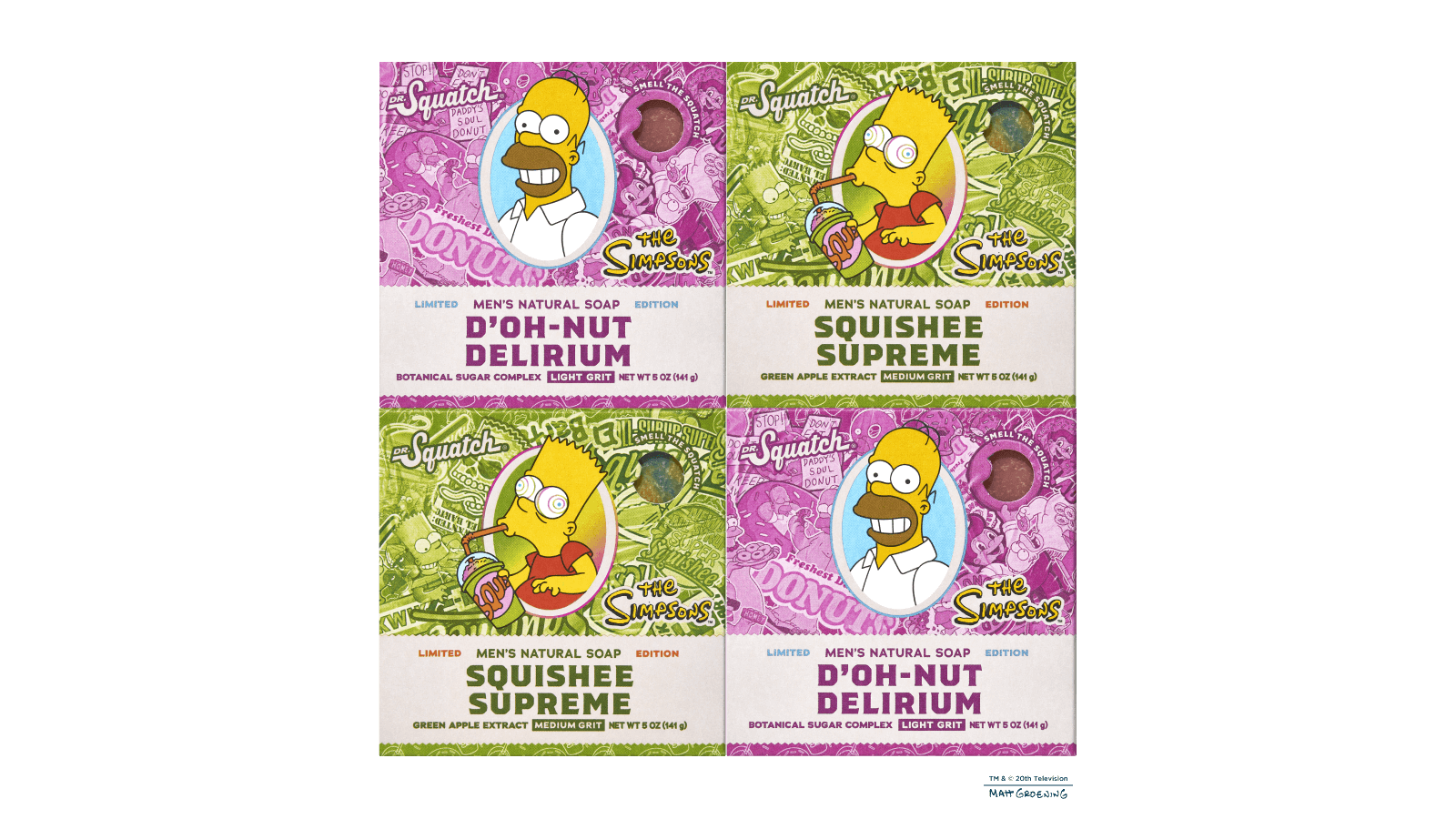 Simpsons Suds 4-Pack - Trail Flavor-Starter