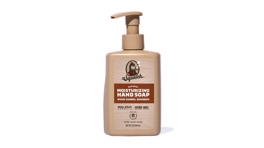 Wood Barrel Bourbon Hand Soap - Modern Canyon-Clean